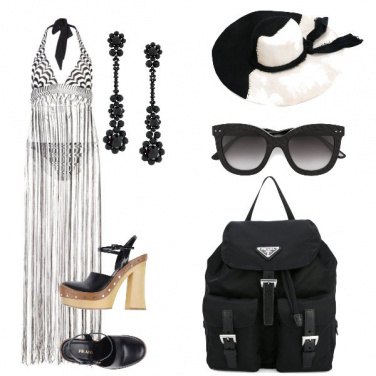 Outfit In spiaggia sulla passerella
