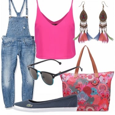 Outfit Un tempo note come salopette