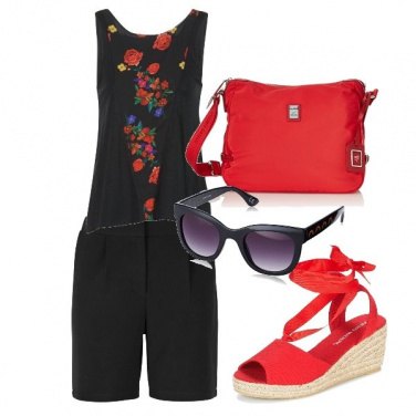 Outfit La borsa rossa