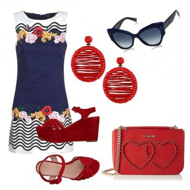 Outfit Bon ton a fiorellini