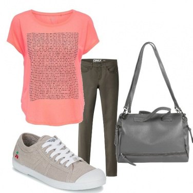 Outfit Scuola look