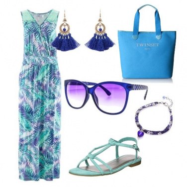 Outfit ....con i colori del mare