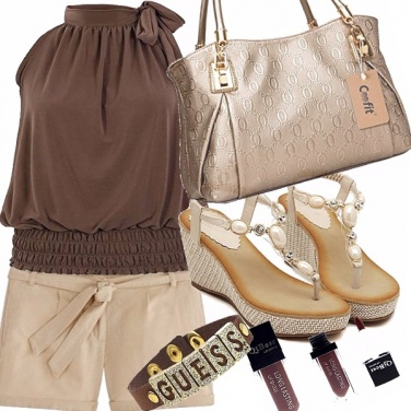 Outfit Brown chic