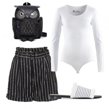 Outfit Righe fashion