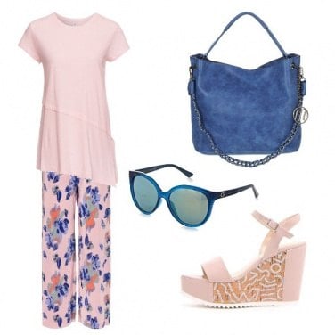 Outfit I pantaloni a fiori