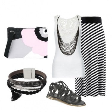 Outfit Black &White