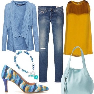 Outfit Jeans in ufficio