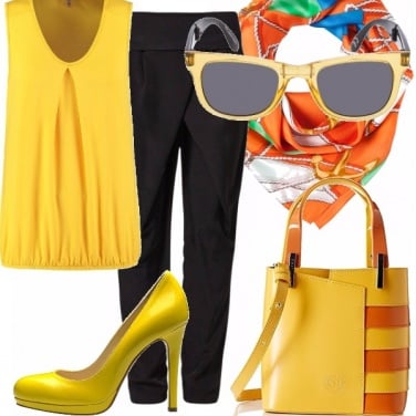 Outfit Giallo sole