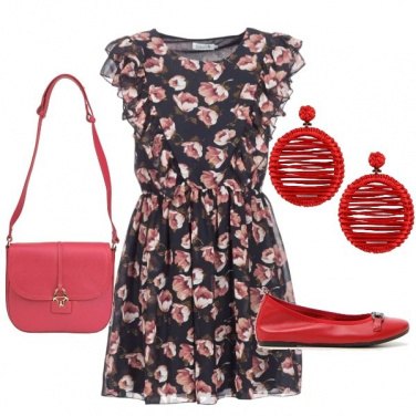 Outfit Tocco di rosso