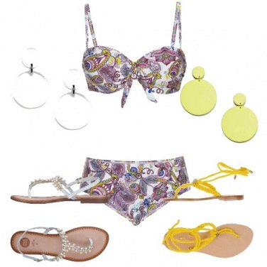 Outfit Bianco o giallo