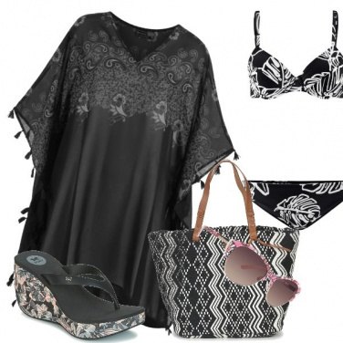 Outfit Mare black& white
