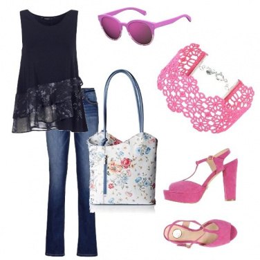 Outfit Accessori fucsia