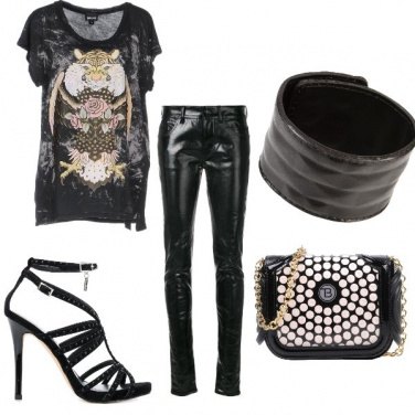 Outfit Rock the night