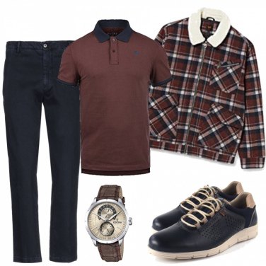 Outfit Pantalones Azul Un solo color Hombre: 3 Outfit Hombre | Bantoa