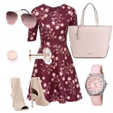 Outfit Flowers in pink
