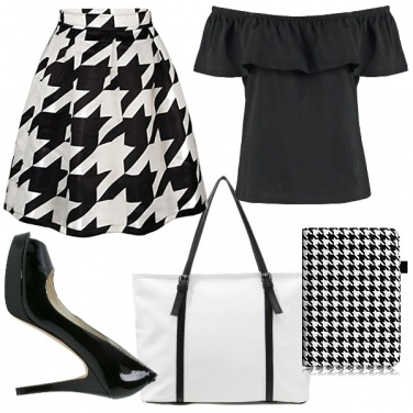 Outfit Pied de poule