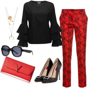 Outfit Red&Black Fantasy