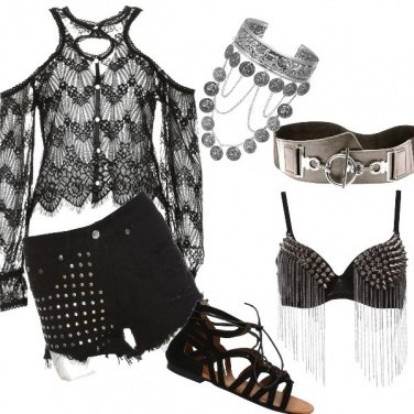 Outfit Rock..con femminilità