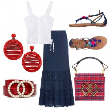 Outfit La gonna folk