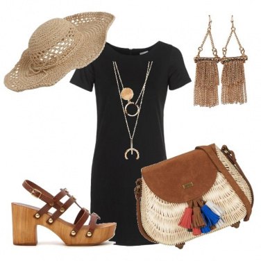 Outfit Tubino nero... un must versatile