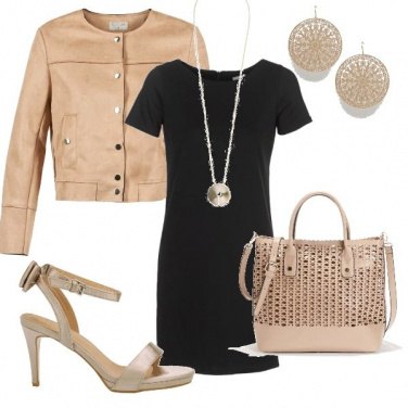 Outfit Tubino nero... un must versatile