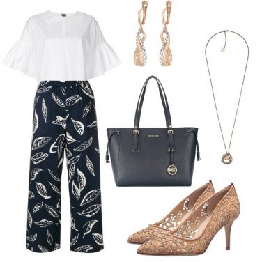 Outfit Fantasia in blu