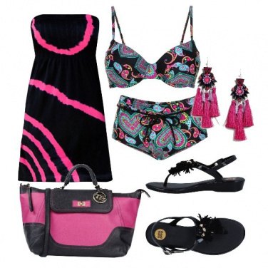 Outfit In spiaggia fino a sera