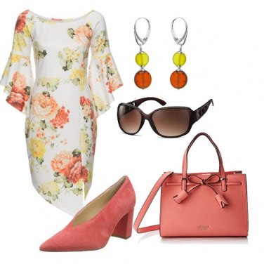 Outfit Dettagli color pesca