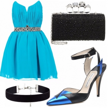 Outfit Blue lightning