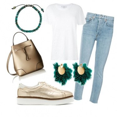 Outfit Goldcasual