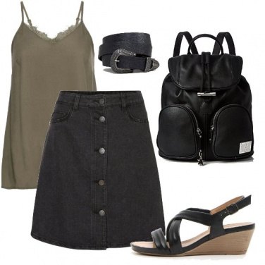 Outfit Gonna a Jeans