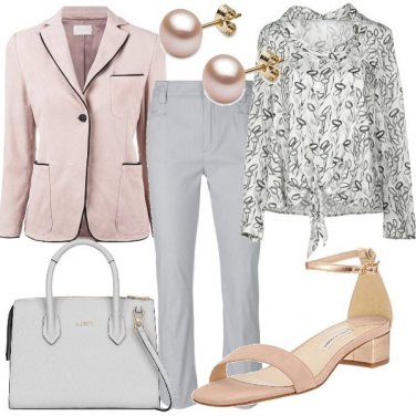 Outfit Chic con le scarpe flat