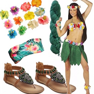 Outfit Festa hawaiana