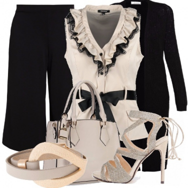 Outfit Gonna-pantalone per l\'ufficio