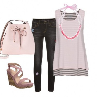 Outfit Un po’ di rosa