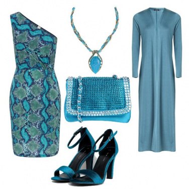 Outfit Monospalla pitonato