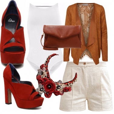 Outfit Scarpe rosse
