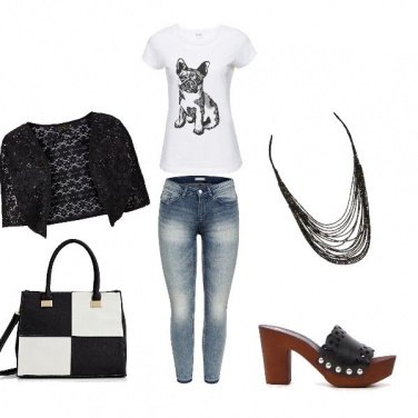 Outfit Black&white
