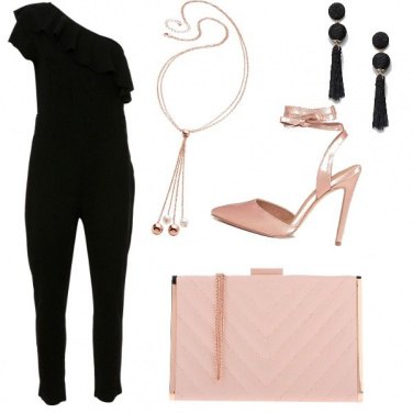 Outfit La jumpsuit asimmetrica