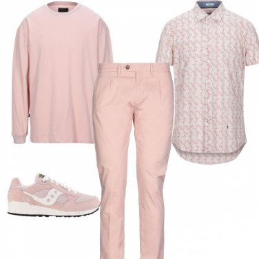 Outfit Camisas Rosa Hombre: 1 Outfit Hombre | Bantoa