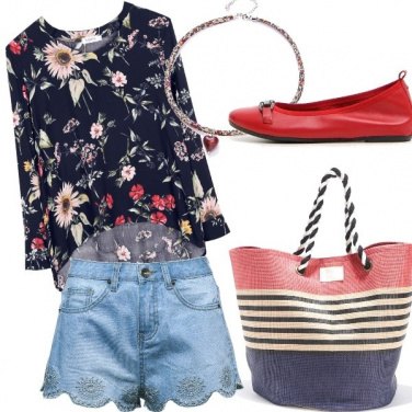 Outfit Un po’ di rosso