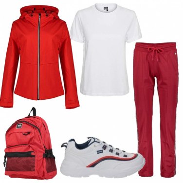 outfit scarpe sportive