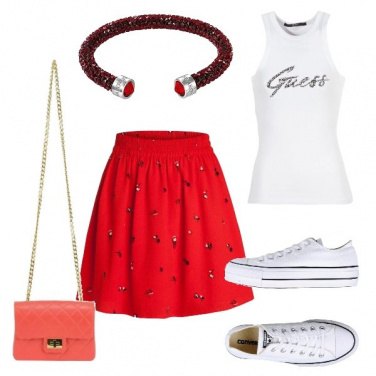 Outfit Comoda anche con gonna