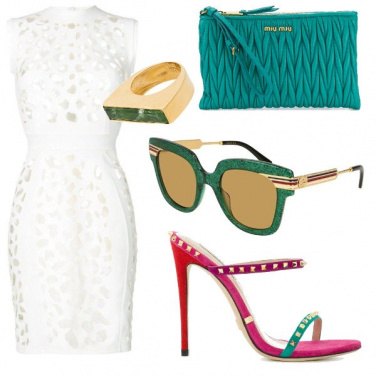 Outfit Bianco color