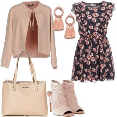 Outfit Mini abito fantasia floreale