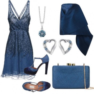 Outfit Blu principessa