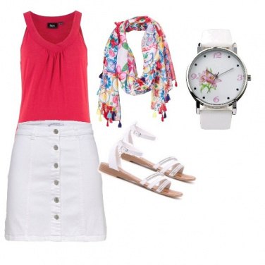 Outfit Tempo di fiori e colore