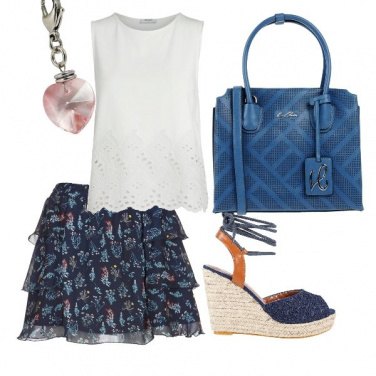 Outfit Il cuore rosa