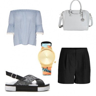 Outfit Sandalo glitter