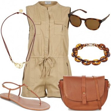 Outfit Coloniale in città